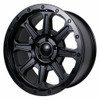 17" Tremor 103 Impact Satin Black Wheel 17x8.5 6x5.5 0mm For Chevy GMC Cadillac