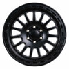 17" Tremor 104 Aftershock Satin Black Black Wheel 17x8.5 5x5 0mm For Jeep Rim