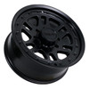 Set 4 17" Tremor 105 Shaker Satin Black Wheels 17x8.5 8x6.5 0mm For Chevy GMC