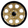Set 4 17" Tremor 103 Impact Gloss Gold Gloss Black Lip Wheels 17x8.5 8x6.5 0mm