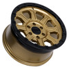 Set 4 17" Tremor 103 Impact Gloss Gold Gloss Black Lip Wheels 17x8.5 5x150 0mm