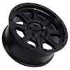 Set 4 17" Tremor 103 Impact Satin Black Wheels 17x8.5 8x170 0mm For Ford Rims