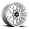 19" Rotiform 1PC R167 BLQ-C 19x8.5 5x112 Silver Wheel 35mm Rim