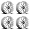 Set 4 Rotiform R167 Blq-C 19x8.5 5x112 5x120 Silver Wheels 19" 45mm Rims