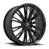 Set 4 Asanti Black ABL30 Corona Truck 20x9 5x4.5 Gloss Black Wheels 20" 35mm