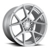 Rotiform 1PC R138 KPS 19x8.5 5x112 Gloss Silver Brushed Wheel 19" 45mm Rim