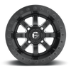 Set 4 14" Fuel UTV D928 Maverick Beadlock 14x8 4x156 0mm Matte Black Wheels Rims