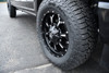 Set 4 Fuel D517 Krank 17x9 8x6.5 Matte Black Milled Wheels 17" 1mm Rims