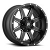 Set 4 Fuel D538 Maverick 18x9 8x6.5 Matte Black Milled Wheels 18" -12mm Rims