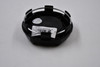 Fuel Wheels Gloss Black w/ Chrome Logo Wheel Center Cap Hub Cap 1004-44GB 3.25" Snap In