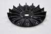 Vision Wheels Gloss Black Wheel Center Cap Hub Cap 454-2090CAP(NL) 6" No Logo/Inset