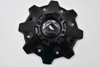 Fuel Wheels Matte Black w/ Chrome Logo Wheel Center Cap Hub Cap 1002-53B(U) 8.5" 8 Lug, No Extension Attached