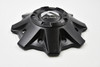 Fuel Wheels Matte Black w/ Chrome Logo Wheel Center Cap Hub Cap 1002-53B(U) 8.5" 8 Lug, No Extension Attached
