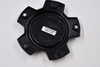 Black Rhino Hard Alloys Satin Black w/ White Logo Wheel Center Cap Hub Cap PSC5127RHIDBK1 5.25"