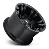 Set 4 20" Fuel D560 Vapor 20x9 8x6.5 Matte Black Wheels 20mm Offroad Truck Rims