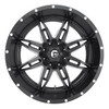Fuel 1PC D567 Lethal 20x9 6x135 6x5.5 Matte Black Milled Wheel 20" 1mm Rim