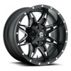 Set 4 Fuel D567 Lethal 20x9 6x135 6x5.5 Matte Black Milled Wheels 20" 1mm
