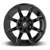 Set 4 20" Fuel D575 Coupler 20x9 6x135 6x5.5 20mm Wheels Gloss Black Truck Rims