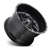 Set 4 Fuel D581 Triton 20x10 6x135 6x5.5 Gloss Black Milled Wheels 20" -19mm