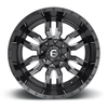Set 4 Fuel D595 Sledge 18x9 6x135 6x5.5 Gloss Black Milled Wheels 18" 19mm