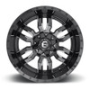 Set 4 Fuel D595 Sledge 20x9 8x6.5 Gloss Black Milled Wheels 20" 1mm Rims