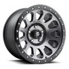 Set 4 Fuel  D601 Vector 18x9 6x5.5 Gun Metal Black Bead Ring Wheels 18" 1mm