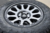 Set 4 Fuel  D601 Vector 18x9 6x5.5 Gun Metal Black Bead Ring Wheels 18" 1mm