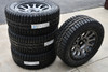 Set 4 Fuel  D601 Vector 18x9 6x5.5 Gun Metal Black Bead Ring Wheels 18" 1mm