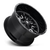 Set 4 Fuel D611 Stroke 20x9 6x135 6x5.5 Gloss Black Milled Wheels 20" 1mm