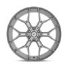 Set 4 Asanti Black ABL-37 Monarch 20x9 5x112 Titanium Brushed Wheels 20" 38mm