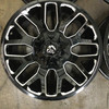 Set 4 Fuel D623 Warrior 20x9 6x135 6x5.5 Gloss Black Milled Wheels 20" 20mm