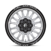 Set 4 20" Fuel D798 Arc 20x10 8x6.5 Silver Brushed Face Milled Black -18mm Rims