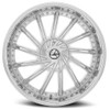 22" Azara AZA-517 Chrome Wheel 22x8.5 5x4.5 5x120 38mm Rim