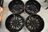 Set 4 Fuel D679 Rebel 20x10 6x135 Matte Black Wheels 20" -18mm Rims