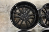 Set 4 Fuel D679 Rebel 22x10 6x5.5 Matte Black Wheels 22" -13mm Rims