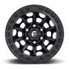 17" Fuel D694 Covert 17x9 5x5 1mm Wheel Matte Black For Jeep Wrangler Truck Rim