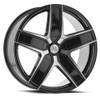 18" Cavallo CLV-31 Gloss Black Machined Wheel 18x8 4x100 4x4.5 35mm Rim