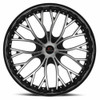 18" Cavallo CLV-33 Gloss Black Machined Wheel 18x8 4x100 4x4.5 35mm Rim
