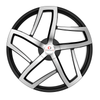 20" Cavallo CLV-50 Gloss Black & Machined Wheel 20x8.5 5x4.5 5x120 35mm Rim