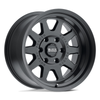 17" Black Rhino Stadium 17x9.5 Matte Black 6x5.5 Lifted Truck Wheel -18mm Rim
