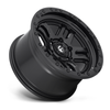 Set 4 17" Fuel D700 Ammo 17x9 5x5 Matte Black Wheels -12mm Lifted For Jeep Rims