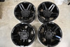 Set 4 Fuel D763 SFJ 20x12 5x4.5 5x5 Matte Black Wheels 20" -44mm Offroad Rims