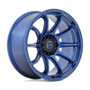 Set 4 Fuel D794 Variant 17x9 5x5 Dark Blue Wheels 17" 1mm Rims