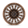 Set 4 Fuel D850 Rebar 20x10 8x170 Platinum Bronze Milled Wheels 20" -18mm