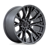 Fuel 1PC D848 Rebar 22x12 5x5.0 Matte Gunmetal Wheel 22" -44mm Rim