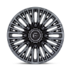 Set 4 Fuel D848 Rebar 20x10 8x180 Matte Gunmetal Wheels 20" -18mm Rims