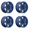 Set 4 Fuel D839 Slayer 18x8.5 6x5.5 Dark Blue Wheels 18" -15mm Rims Set 4 Fuel D839 Slayer 18x8.5 6x5.5 Dark Blue Wheels 18" -15mm Rims