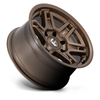 Set 4 Fuel D837 Slayer 17x8.5 6x5.5 Matte Bronze Wheels 17" -15mm Rims