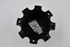 Moto Metal Gloss Black w/ Chrome Logo Wheel Center Cap Hub Cap CAP-M0995-REAR-B-S2 6.75" 8 Lug Rear Dually, Bolt Pattern 8x200/210