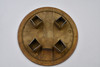Volks Wagen Silver Wheel Center Cap Hub Cap 191.601.151B 7" OEM Volkswagen MK2 A2